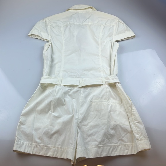 Hugo Boss Buttoned and Zip Up Belted Romper S100-10 - Picture 4 of 5